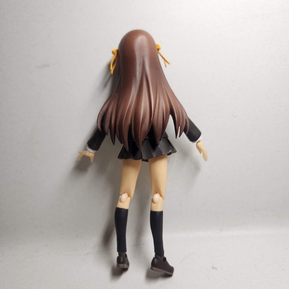 Haruhi Suzumiya Koyoen Gakuin Uniform Figma 077 Action Figure 2010 Japan Anime K - Picture 8 of 15